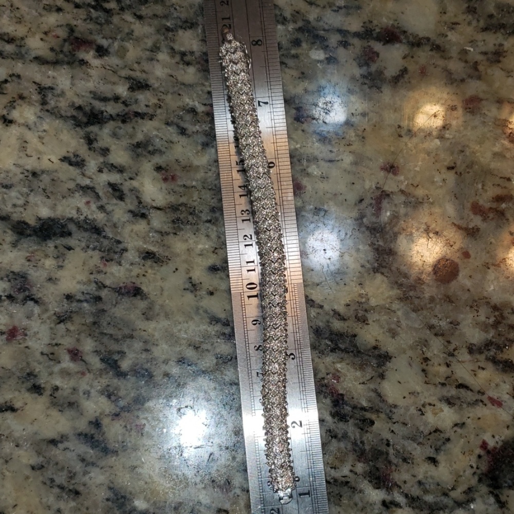 Tennis Bracelet  sterling silver - Picture 3 of 7